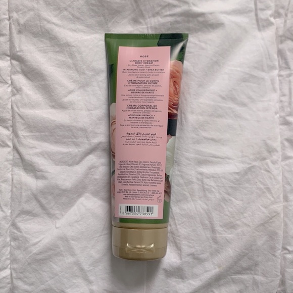 NWOT ROSE large moisturizing body cream - Picture 4 of 7